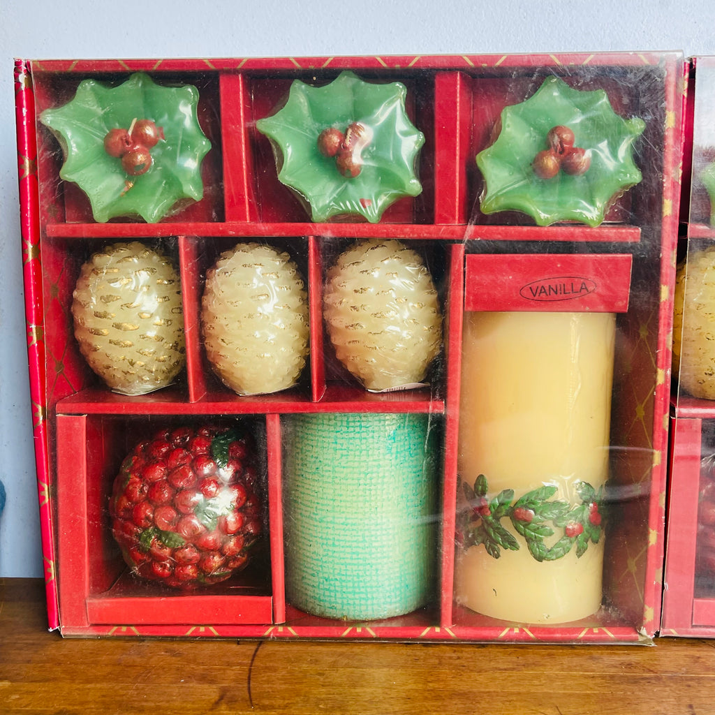 Set of 2 packs -Xmas Candles