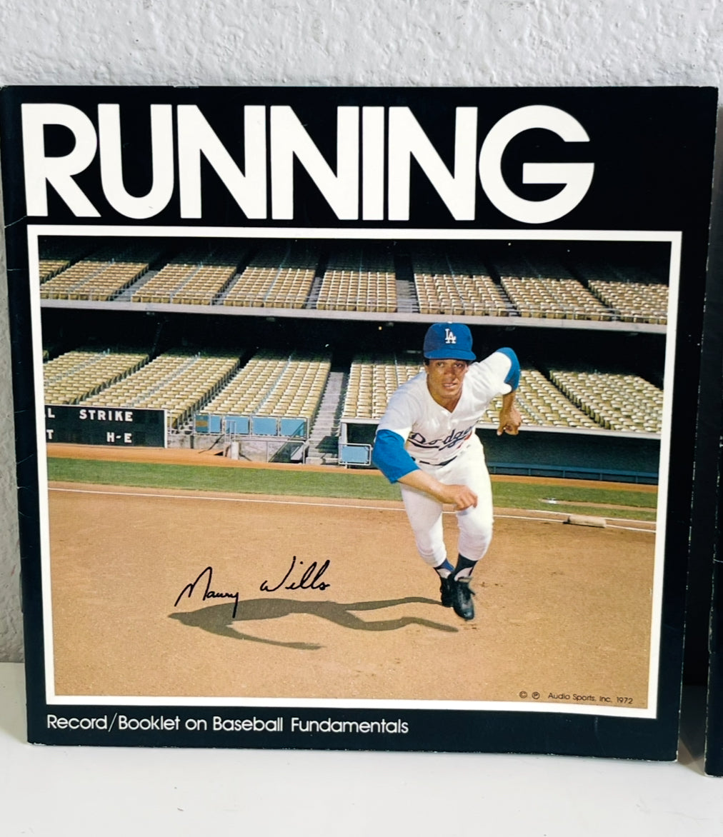 RUNNING Record/Booklet on Baseball Fundamentals Collectible!