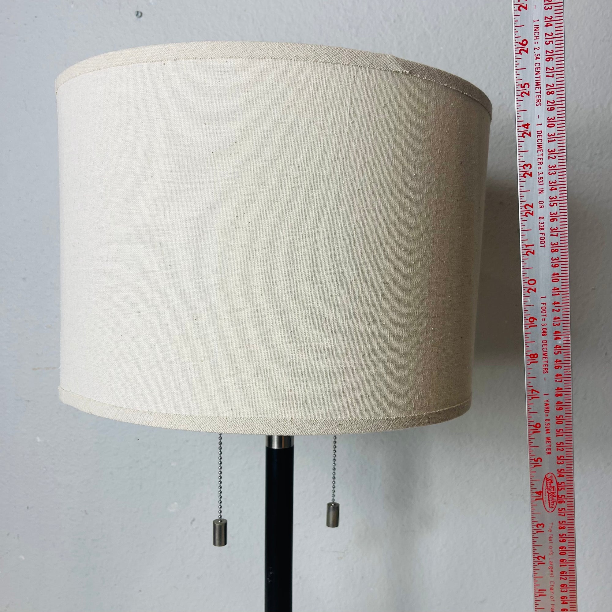 Table Lamp with Beige Shade *Works Great*