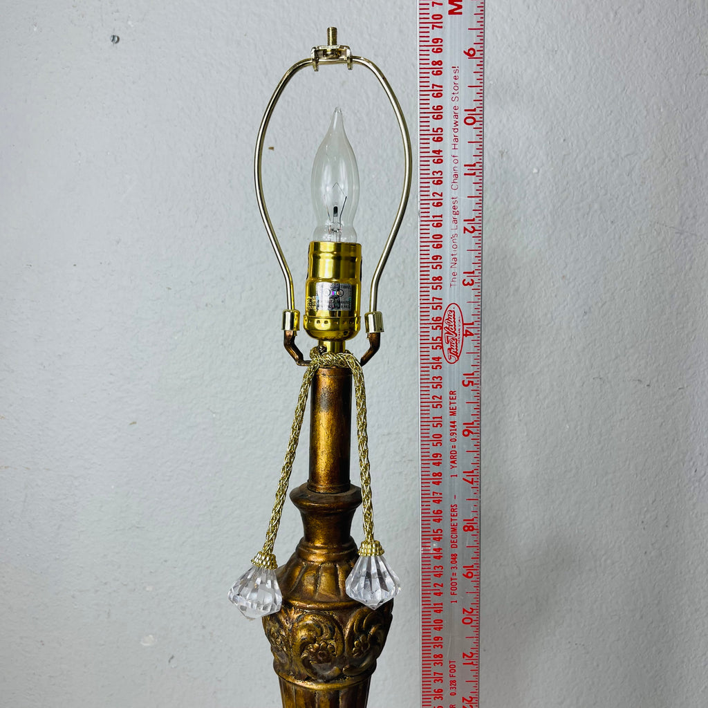 Column Style Table Lamp Accent Decor *Works Great*