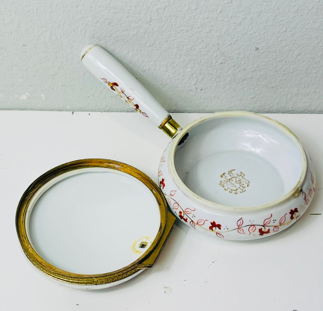 Vintage Porcelain Silent Butler Crumb Catcher *As is*