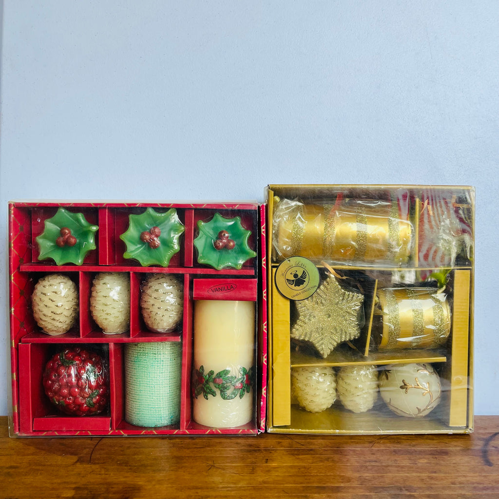 Set of 2 packs -Xmas Candles