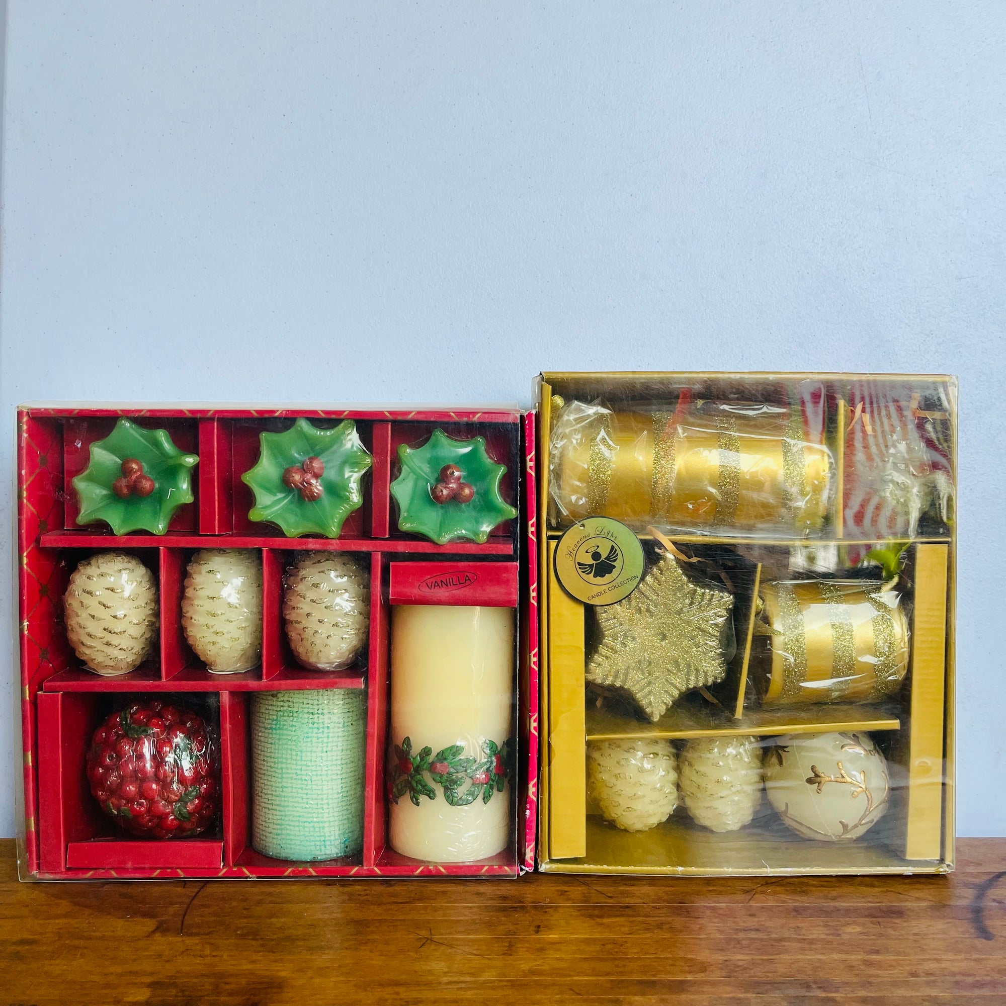 Set of 2 packs -Xmas Candles