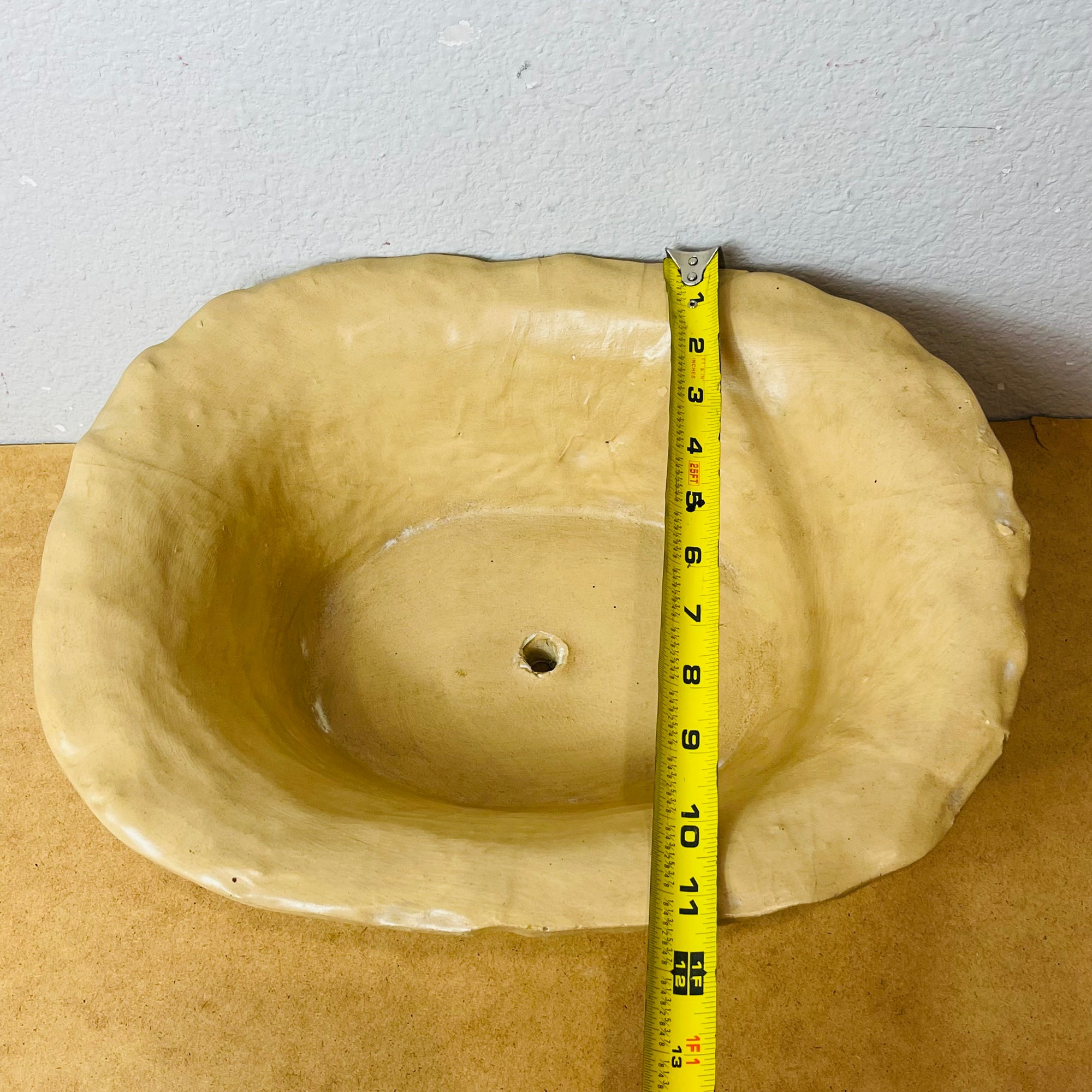 Ceramic Basket Weave Planter Bowl