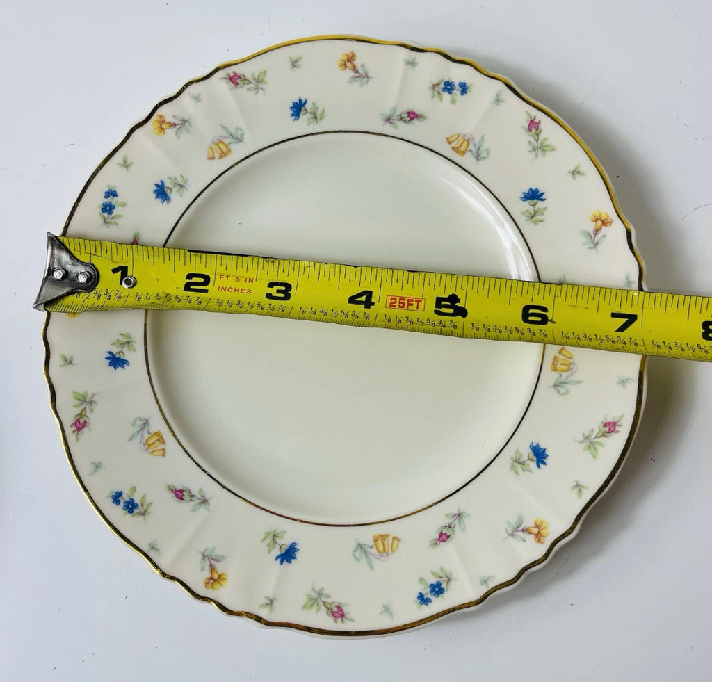 Vintage Federal Syracuse SUZANNE Bread & Butter Plate 7” Set of 5