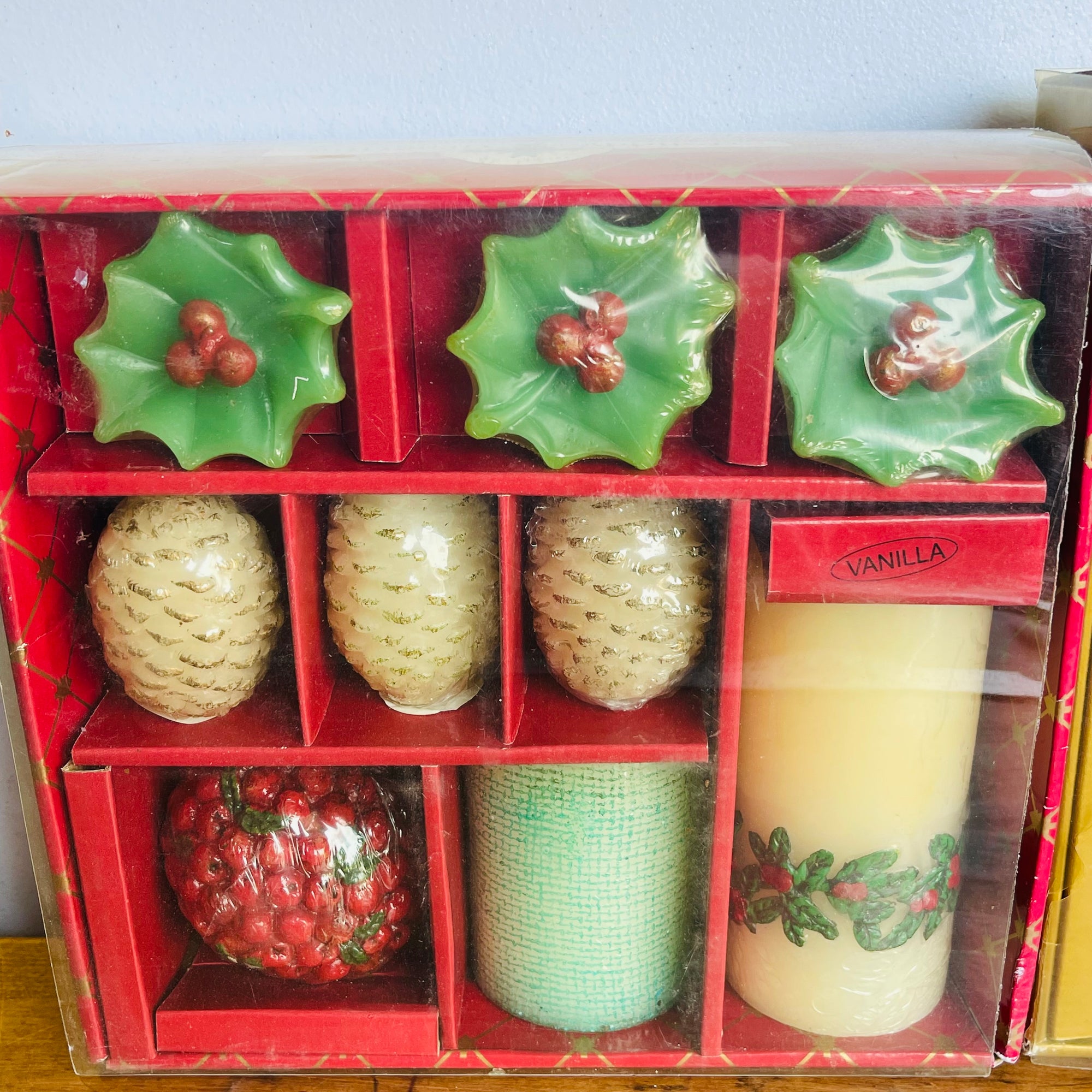 Set of 2 packs -Xmas Candles
