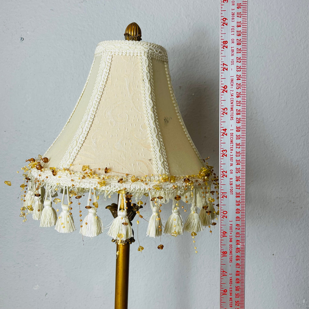 Table Lamp with Accent Tassels *Works Great*