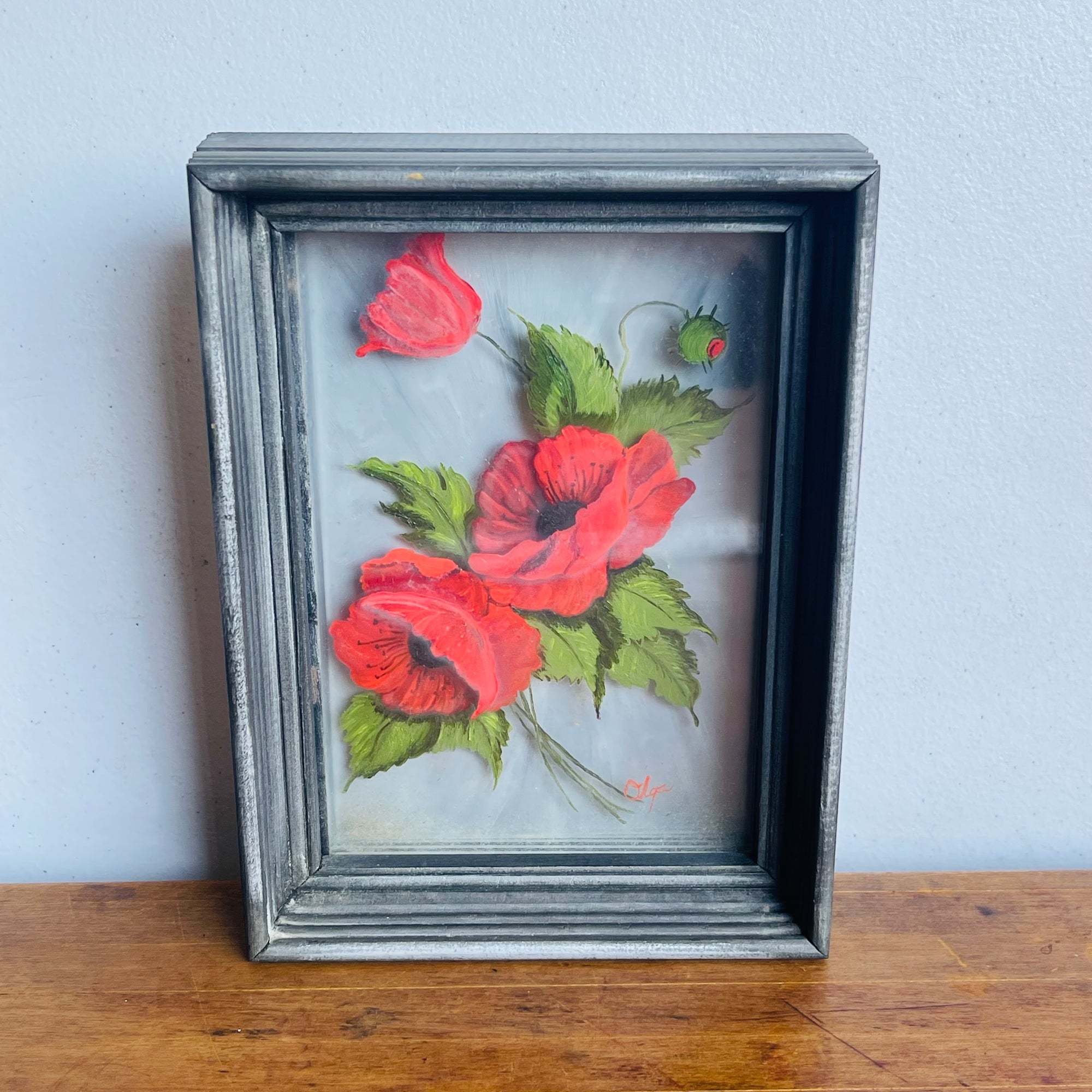 Poppy Flowers Wall Art Decor