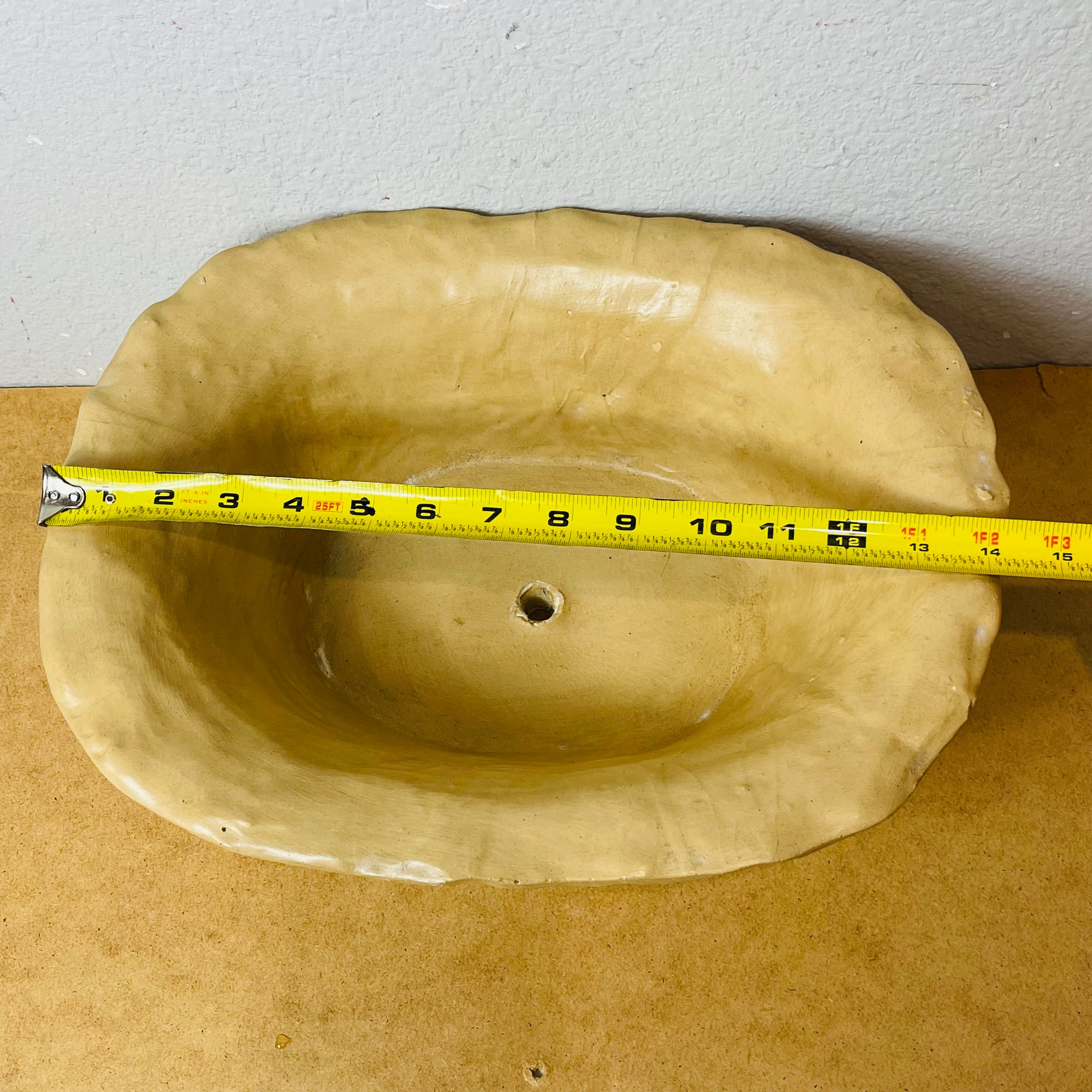 Ceramic Basket Weave Planter Bowl