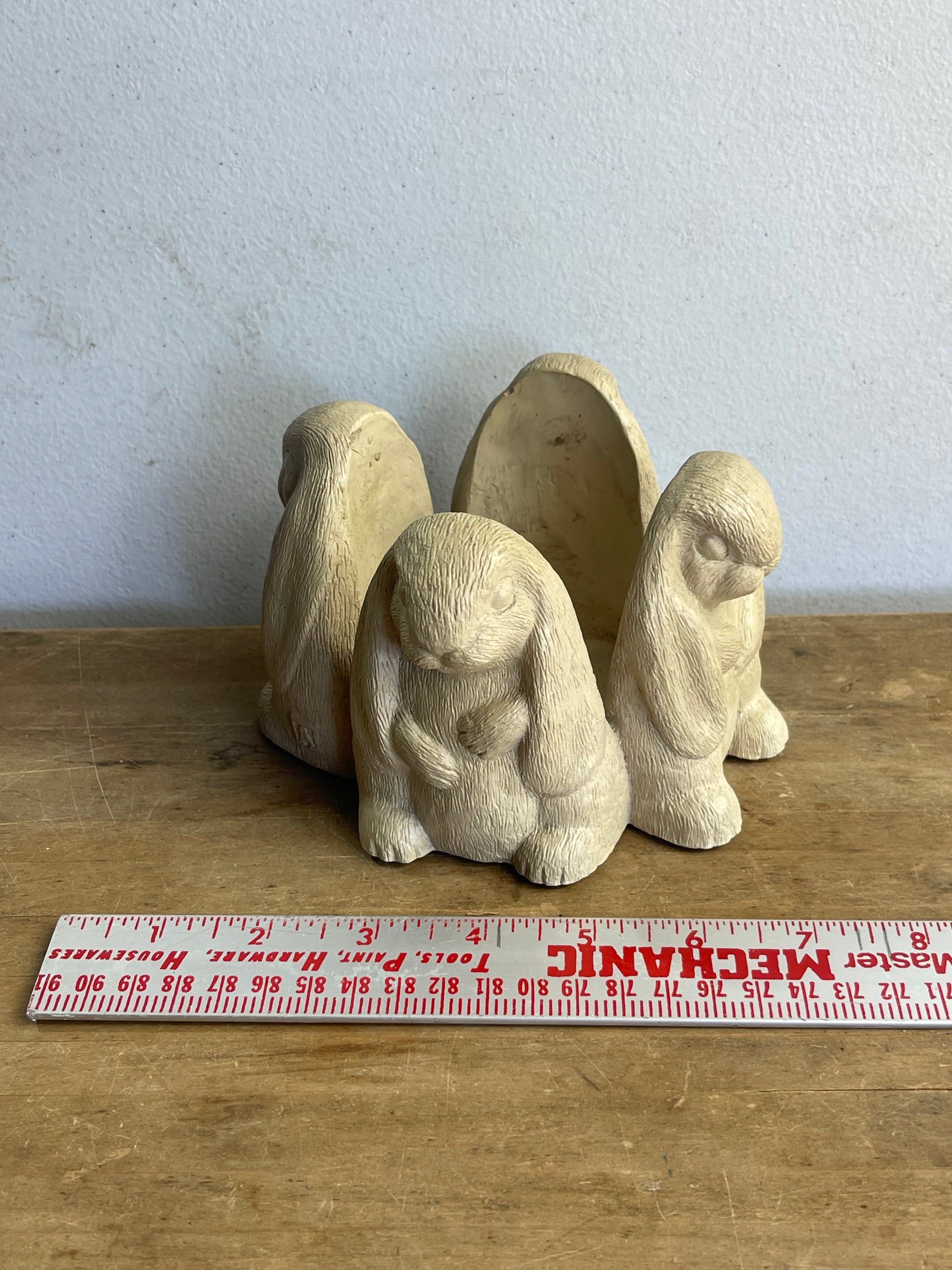 Bunny Rabbit Candle Holder Accent Decor