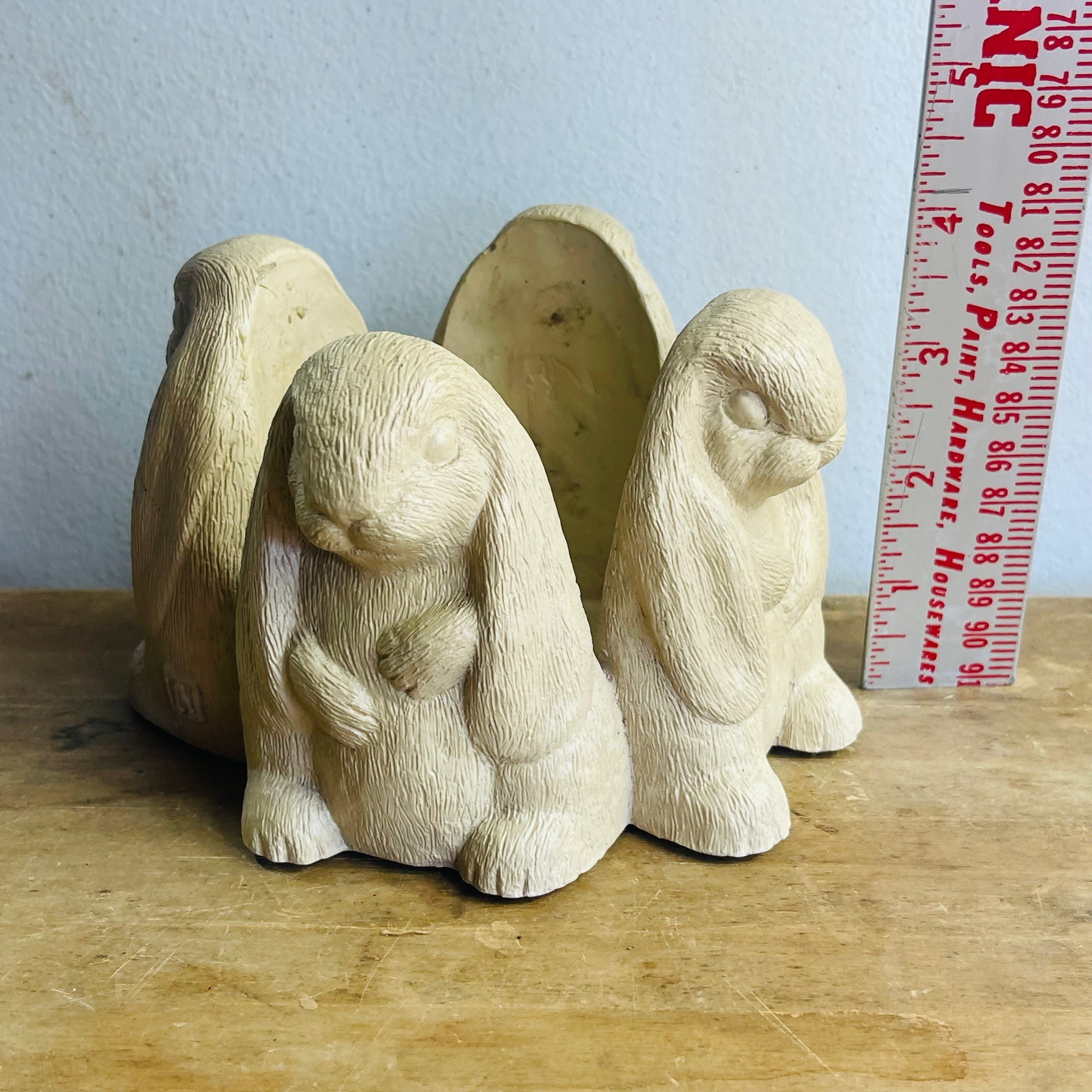 Bunny Rabbit Candle Holder Accent Decor