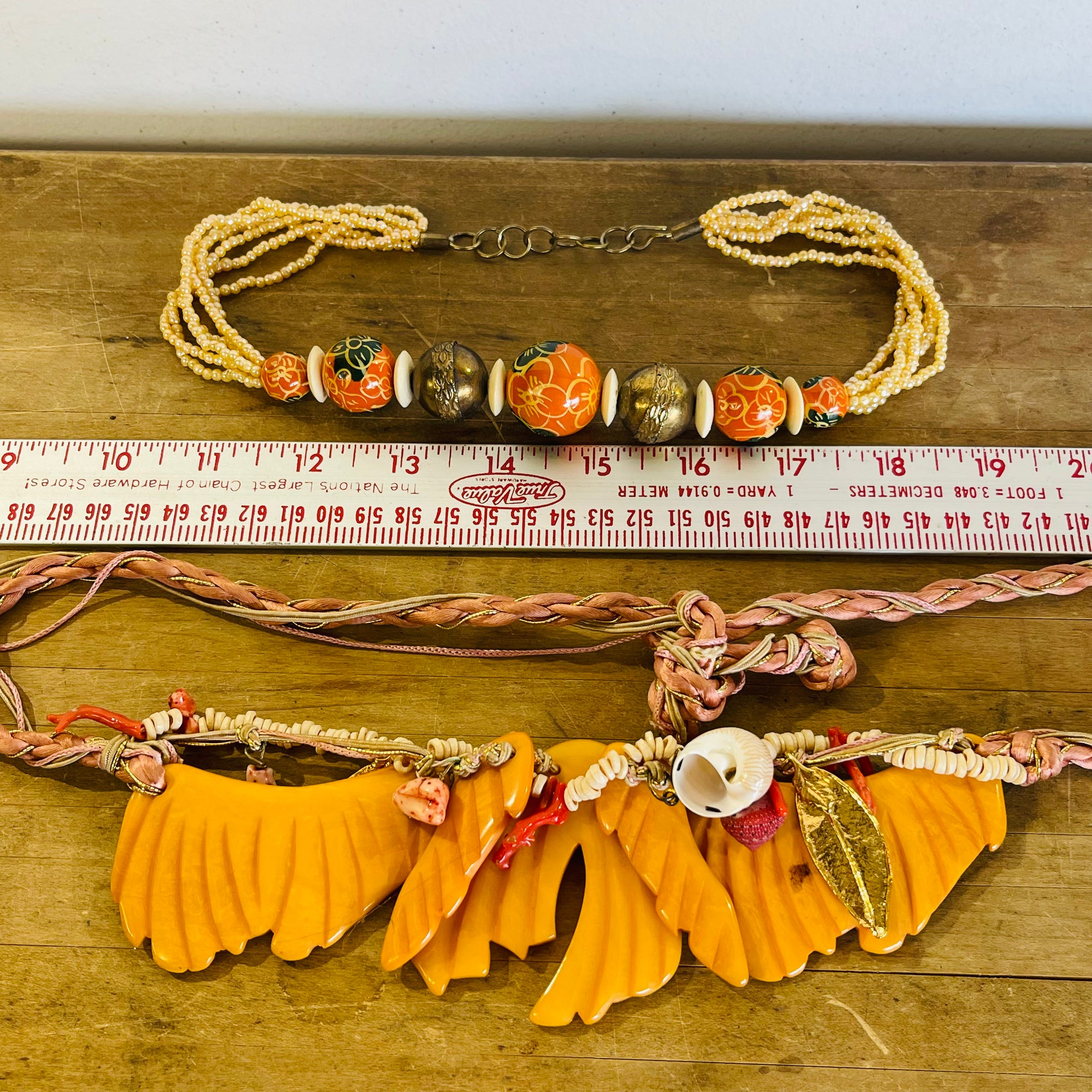 Set of 2 Boho Style Necklaces