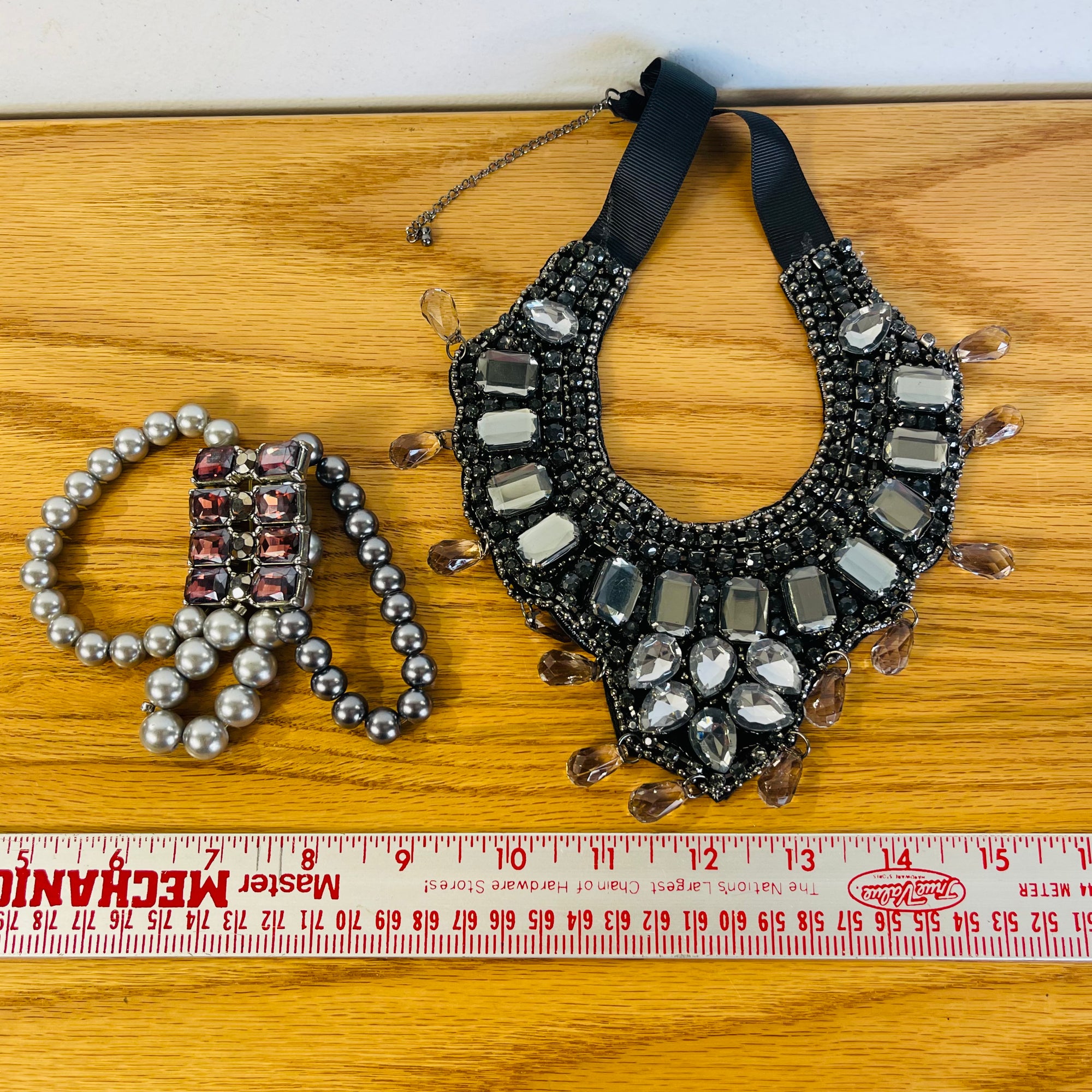 Set of Accent Bracelet and Necklace