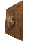 Vintage African-Style Tribal Mask Wall Plaque
