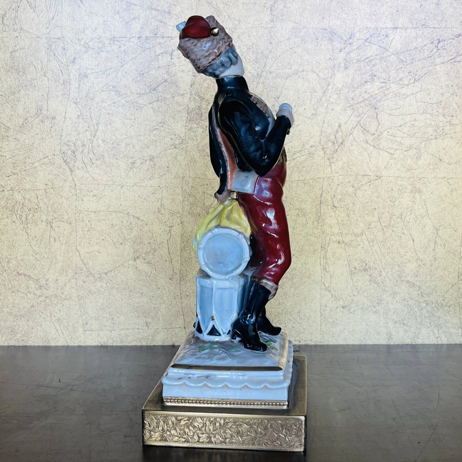 CAPODIMONTE NAPOLEON Military FIGURINE STATUE Collectible *As Is* Home DECOR 9”