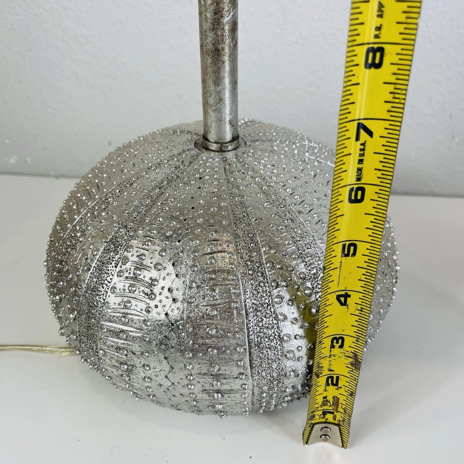 Nautical Sea Urchin Table Lamp Accent Decor
