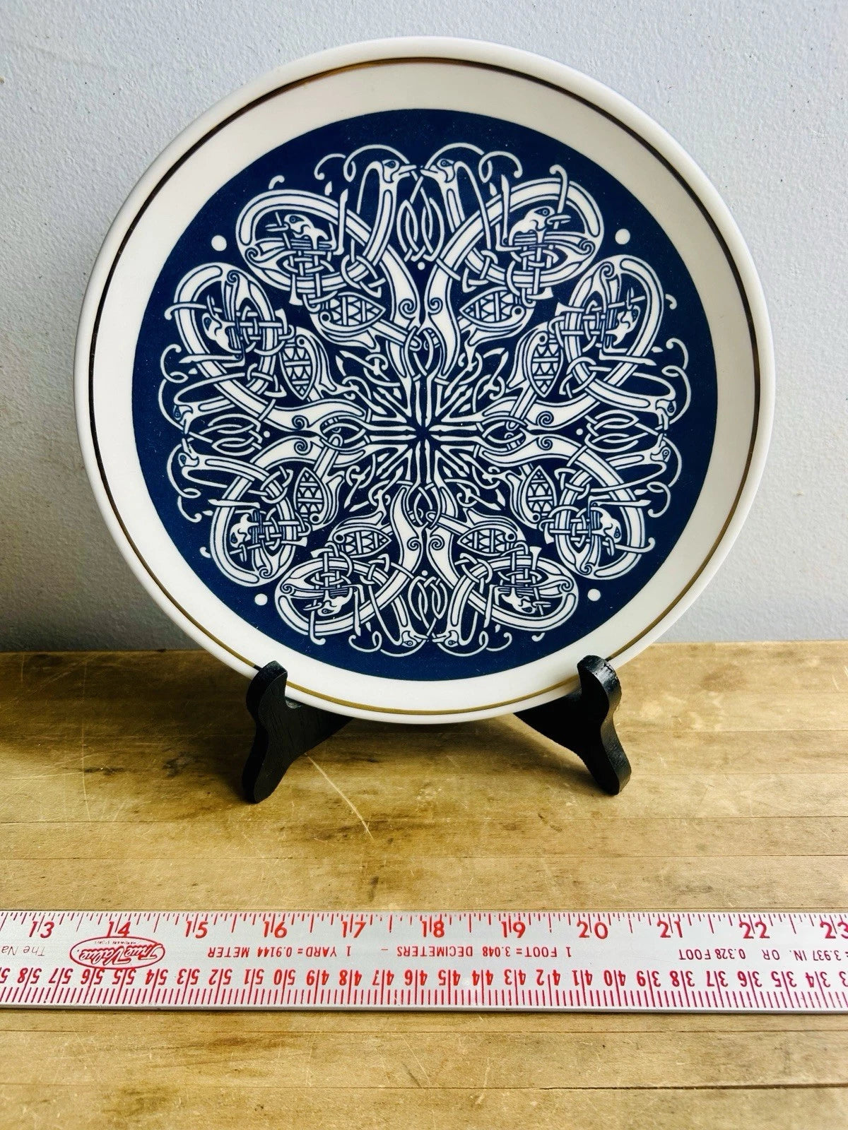 Nexus Design Celtic Matrix Hand Drawn Limited Edition Collectible Plate Decor