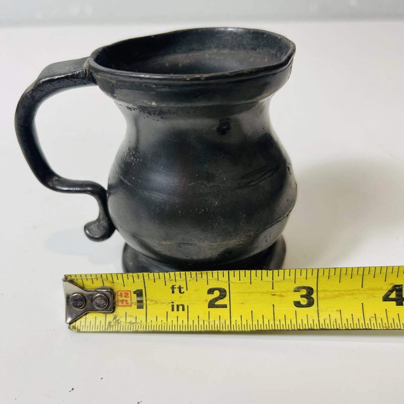 Antique Queen Victoria Suffolk Pewter Half Pint Tankard - Model 368