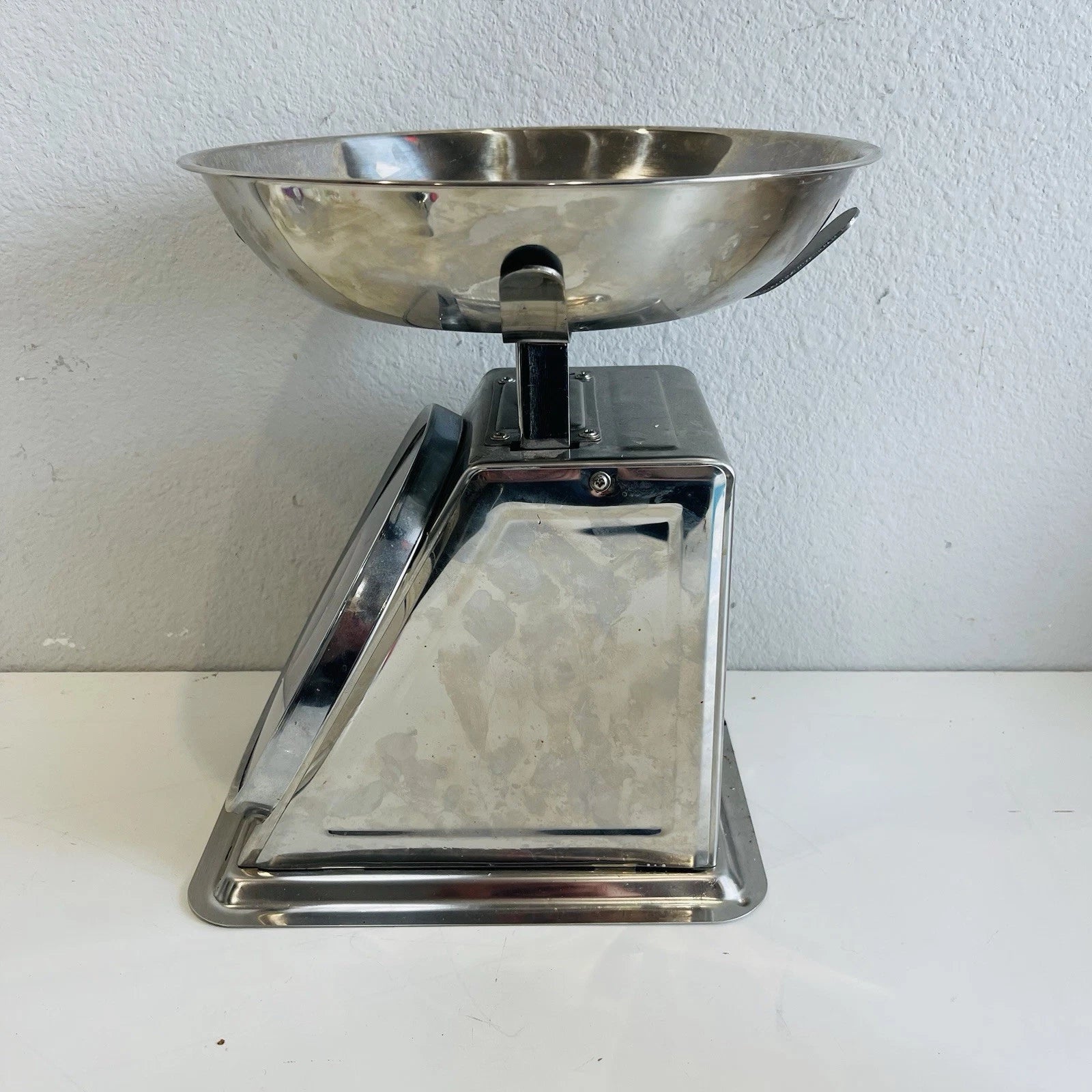 Sportsman 44 lb. Dial Platform Scale with Stainless Steel Produce Dish