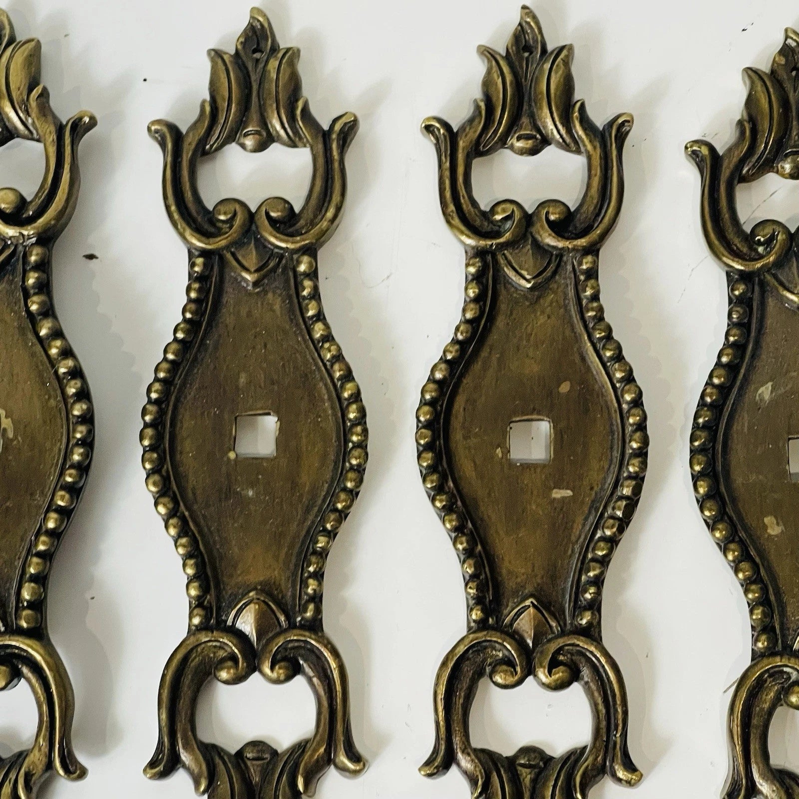 Vintage Brass Door Knob Covers (Set of 9) | Home Decor Accents for Arts & Crafts Enthusiasts