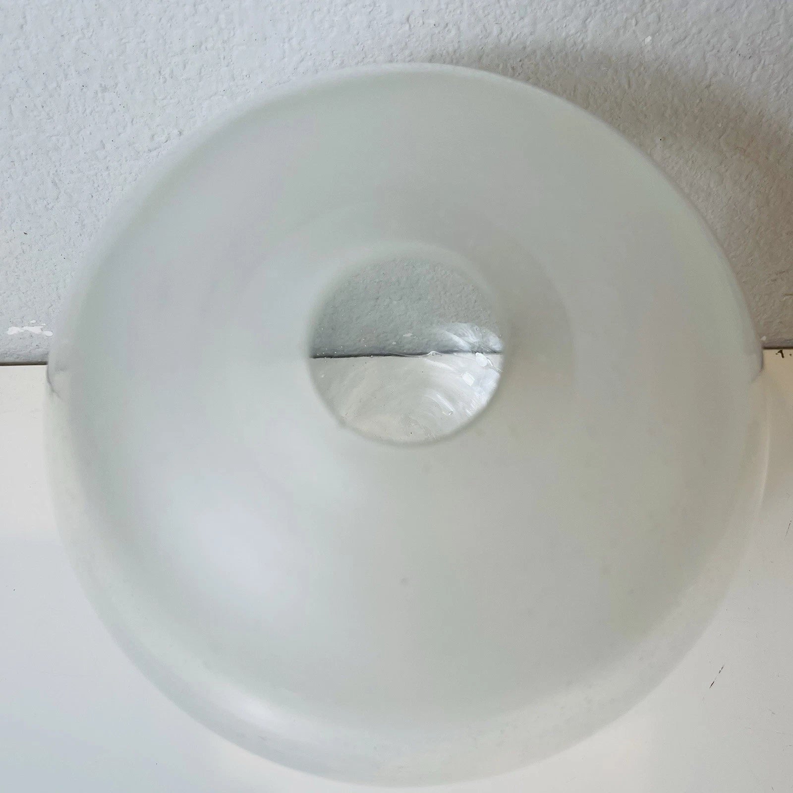 Lazy Susan Vase Decanter Frosted Glass Clear Kitchen Decor Mid Century Modern