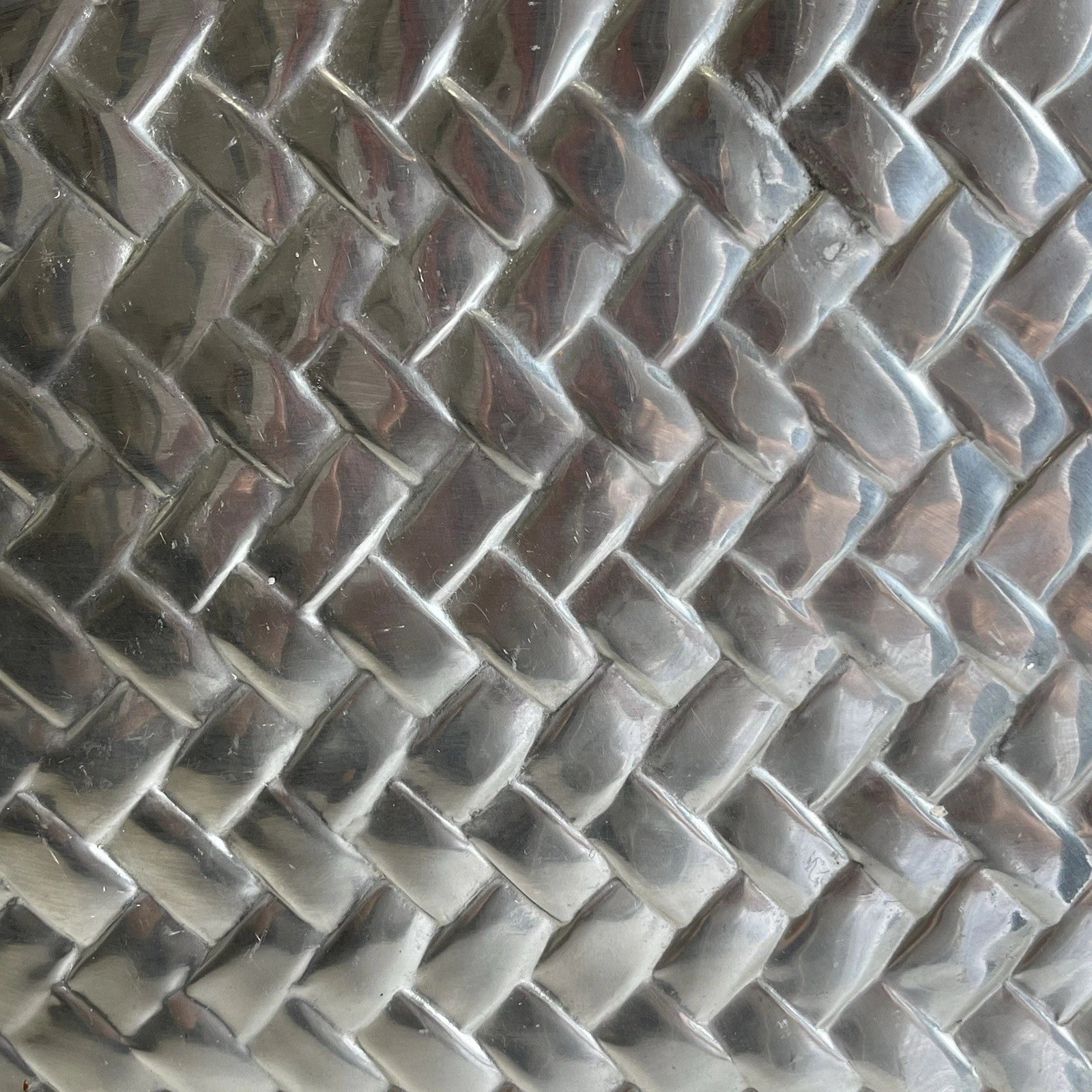 Lenox Grape Weave Handled Serving Platter: Pewter Metal Alloy
