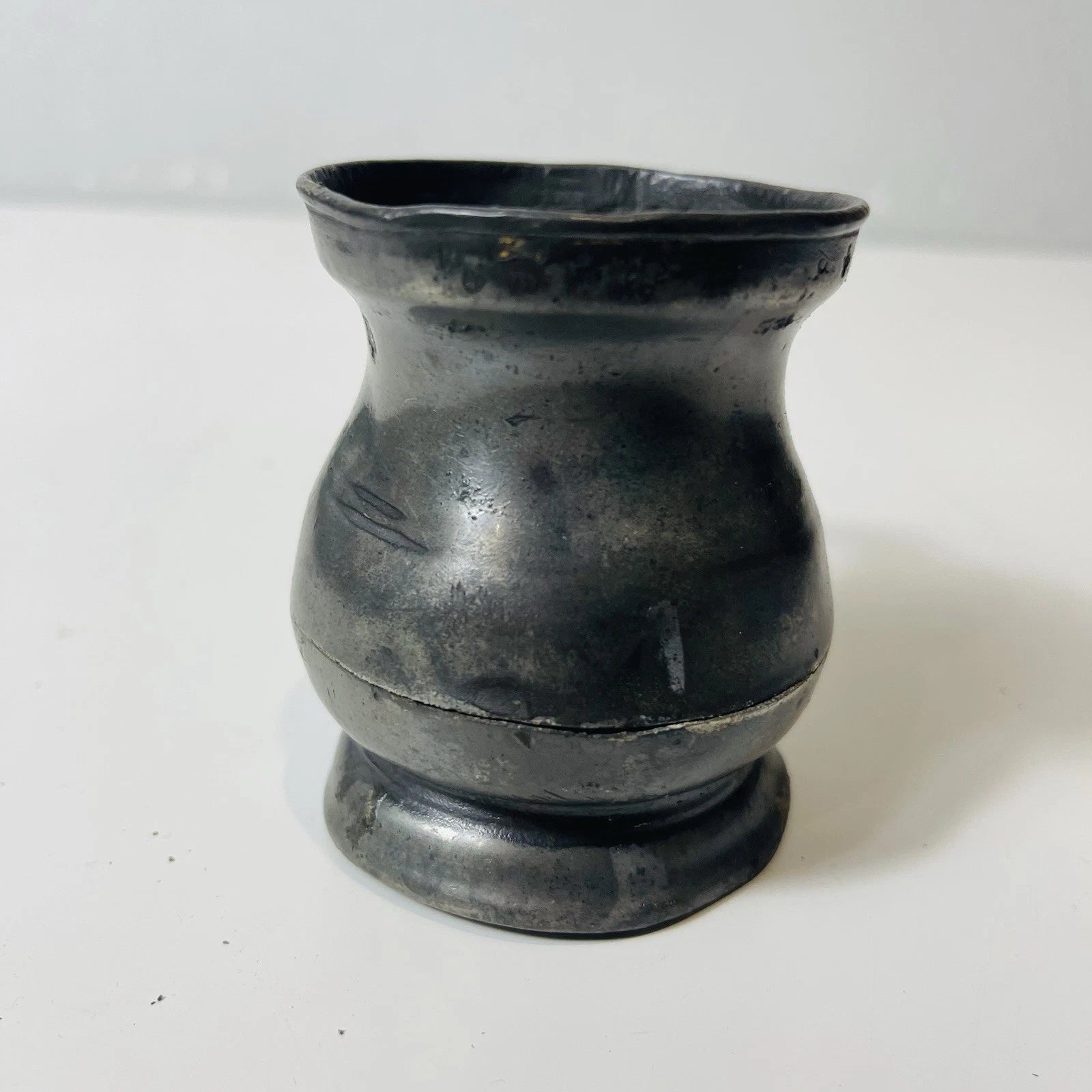 Antique Queen Victoria Suffolk Pewter Half Pint Tankard - Model 368