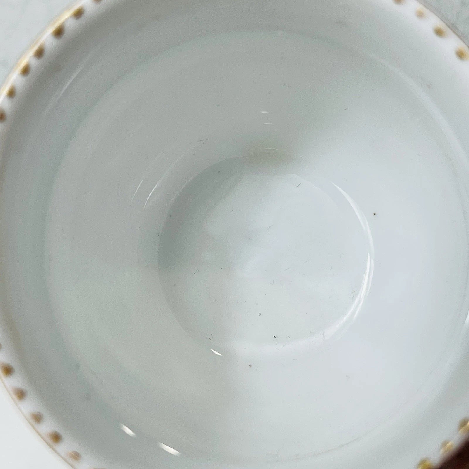 Antique Hand Painted Watteau Pat Dresden Singed Tea Cup Only Pink Yellow Floral