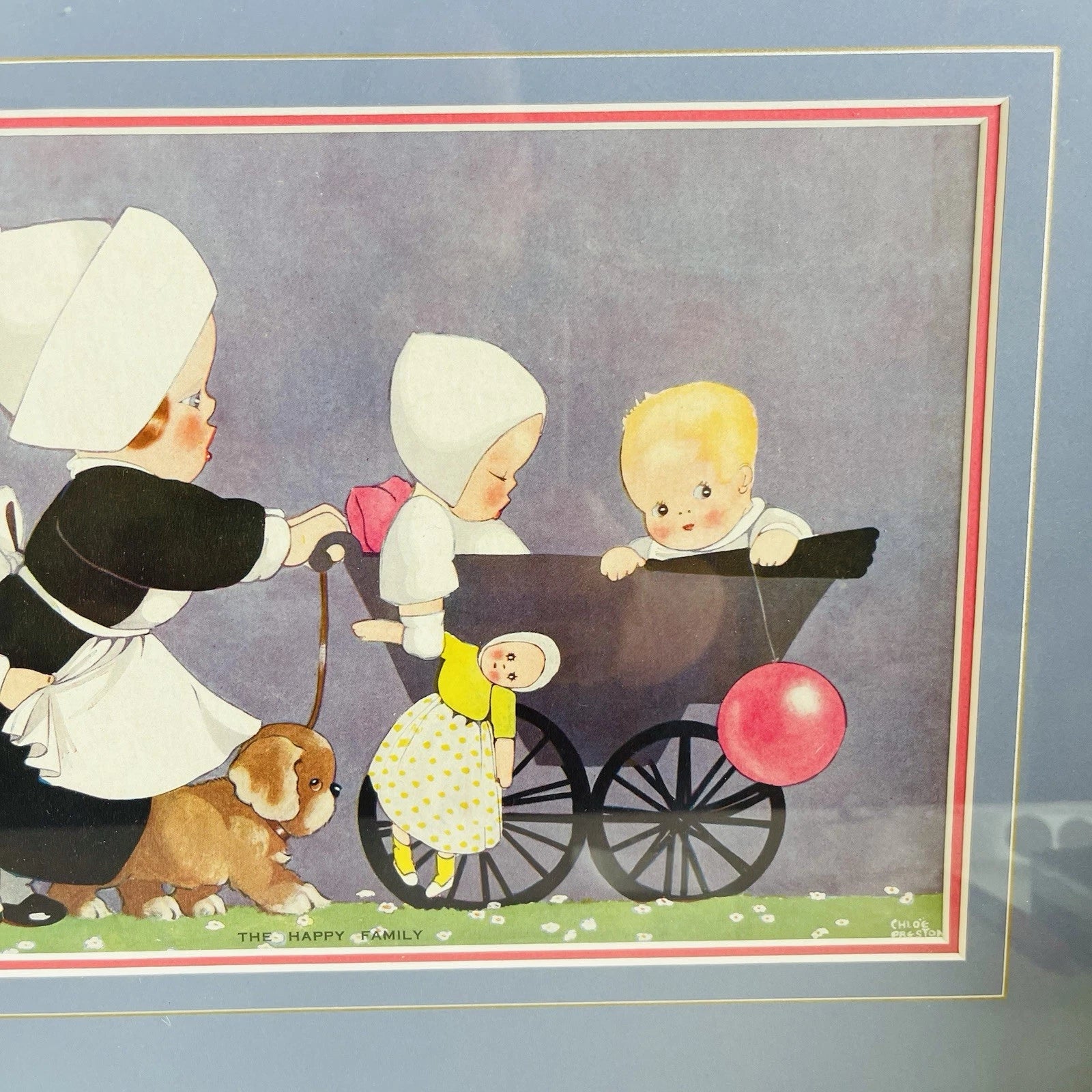CHLOE PRESTON Framed Matted  Print Accent Home Office Wall Art Decor