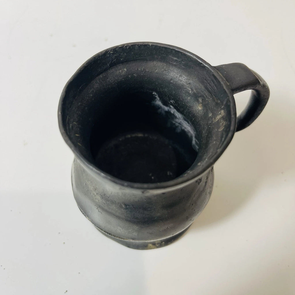 Antique Queen Victoria Suffolk Pewter Half Pint Tankard - Model 368