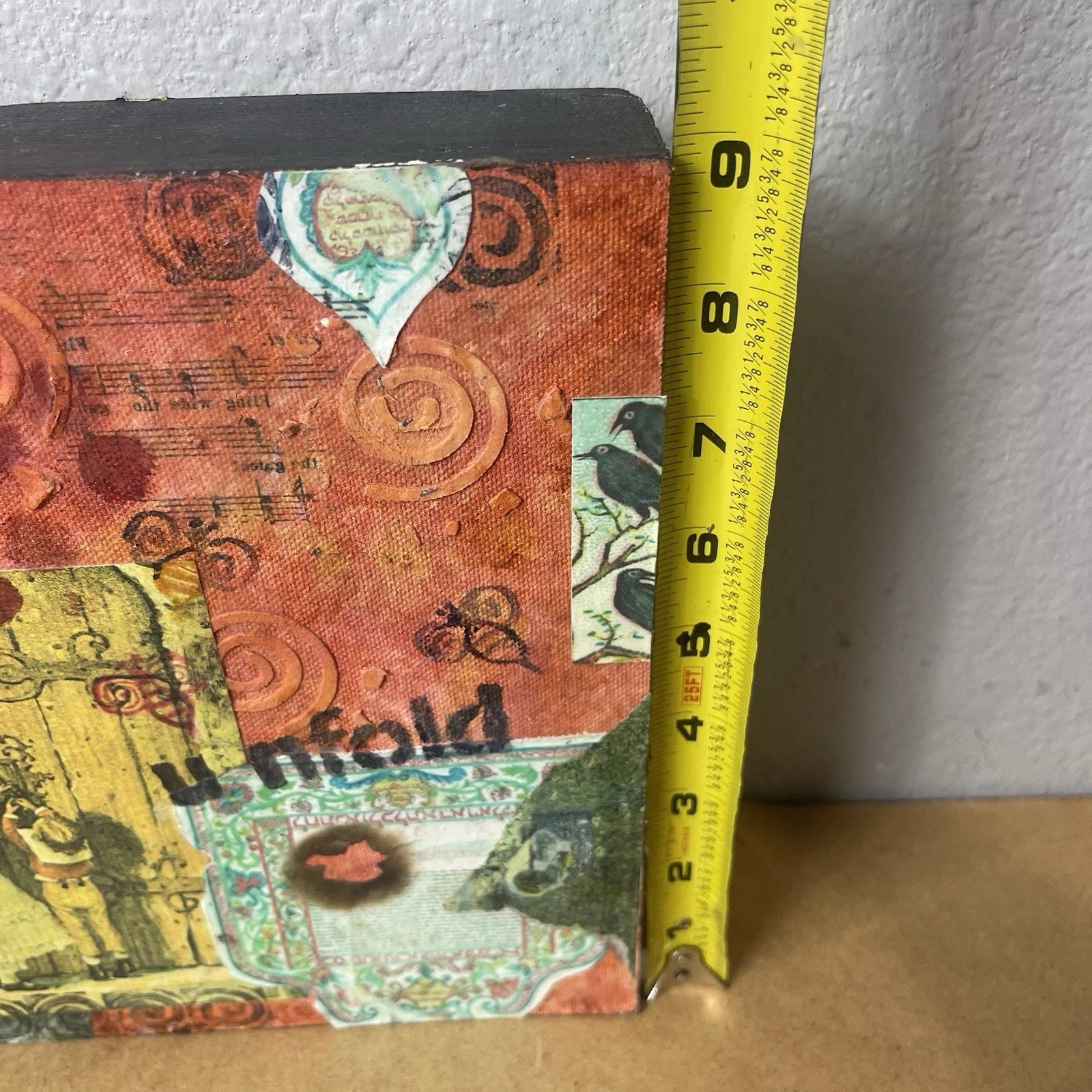 Abstract and Mixed Media Artwork Home Office Accent Living Decor Wall Art