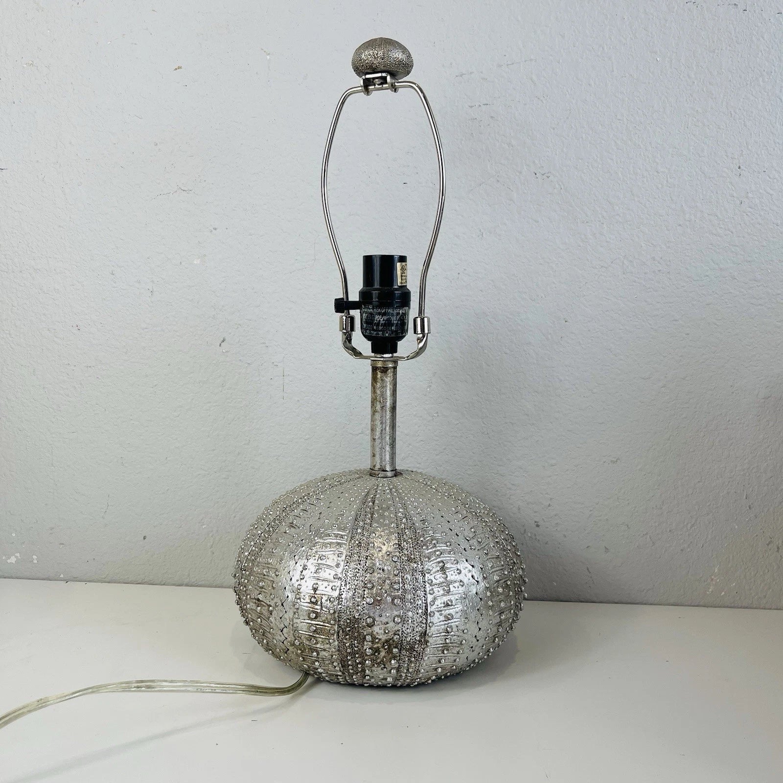 Nautical Sea Urchin Table Lamp Accent Decor