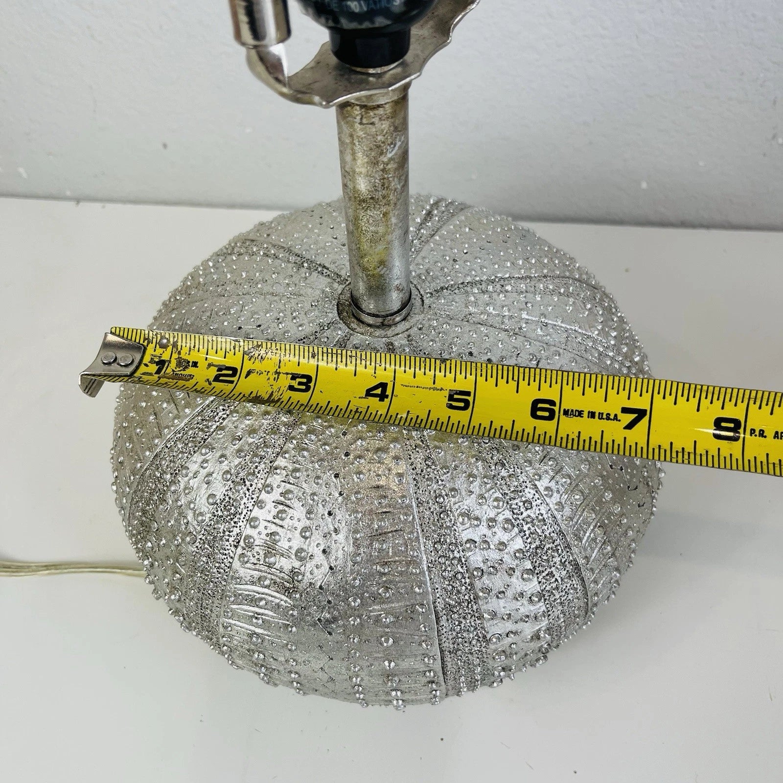 Nautical Sea Urchin Table Lamp Accent Decor
