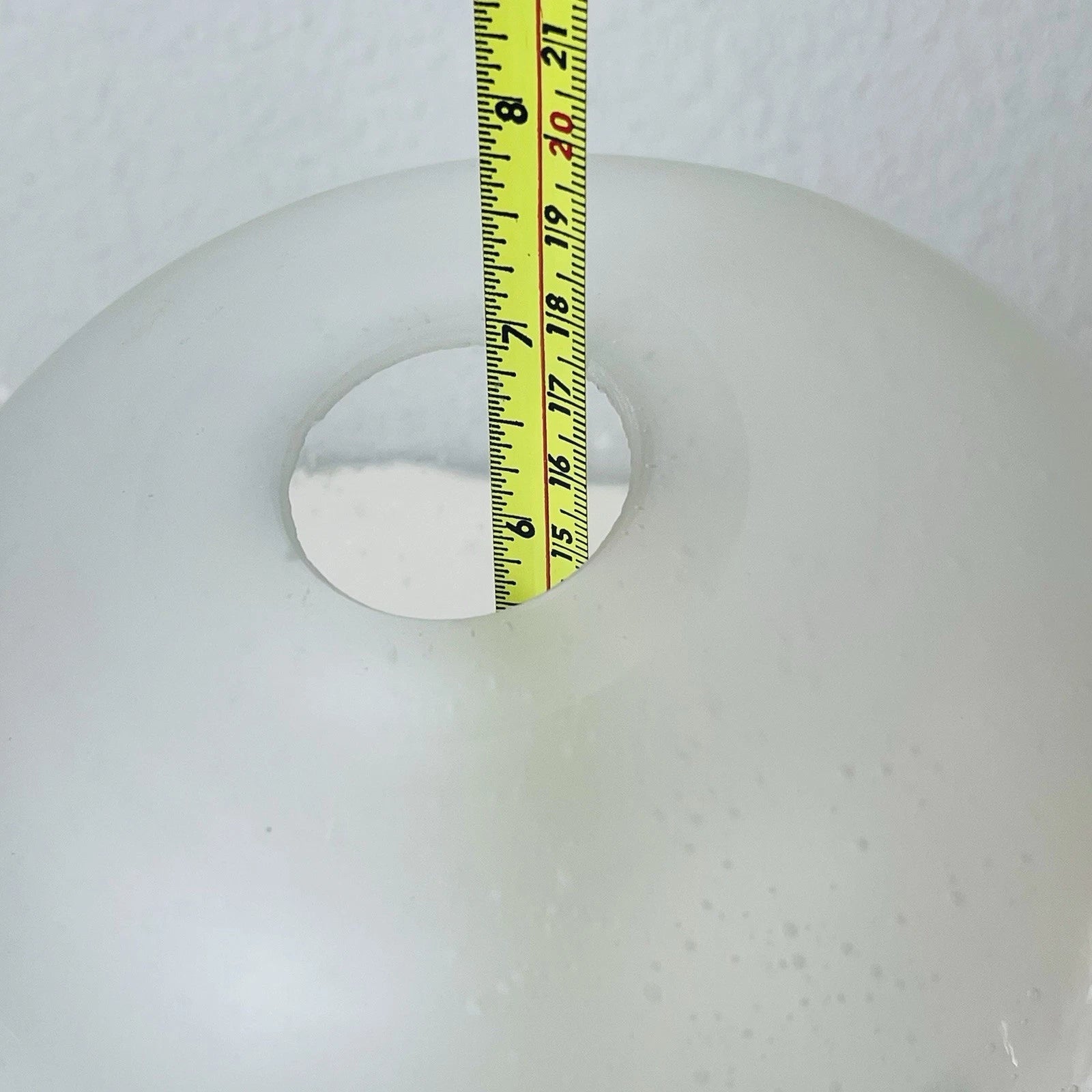 Lazy Susan Vase Decanter Frosted Glass Clear Kitchen Decor Mid Century Modern