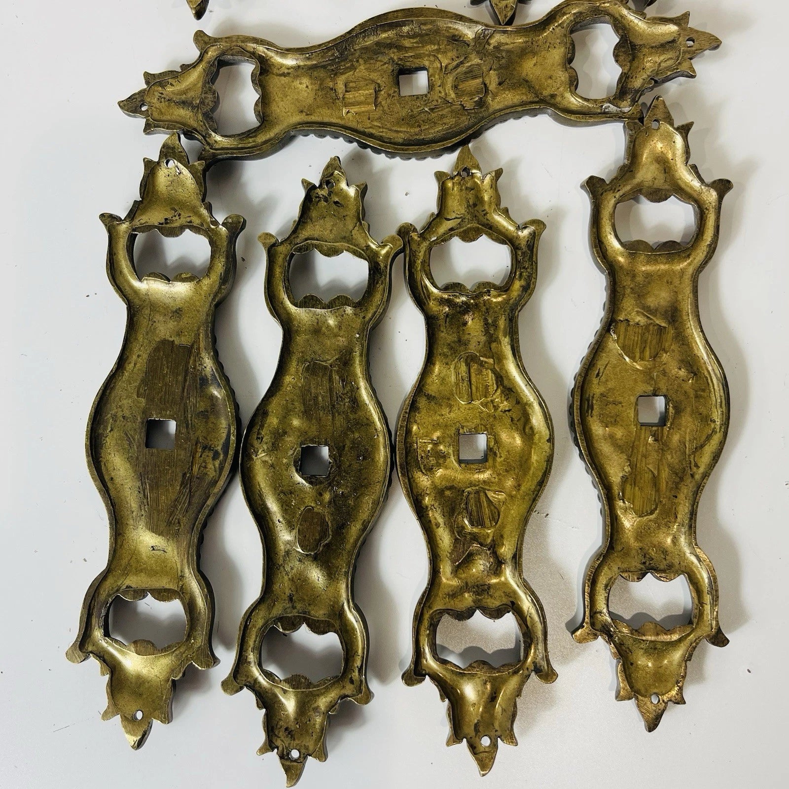 Vintage Brass Door Knob Covers (Set of 9) | Home Decor Accents for Arts & Crafts Enthusiasts