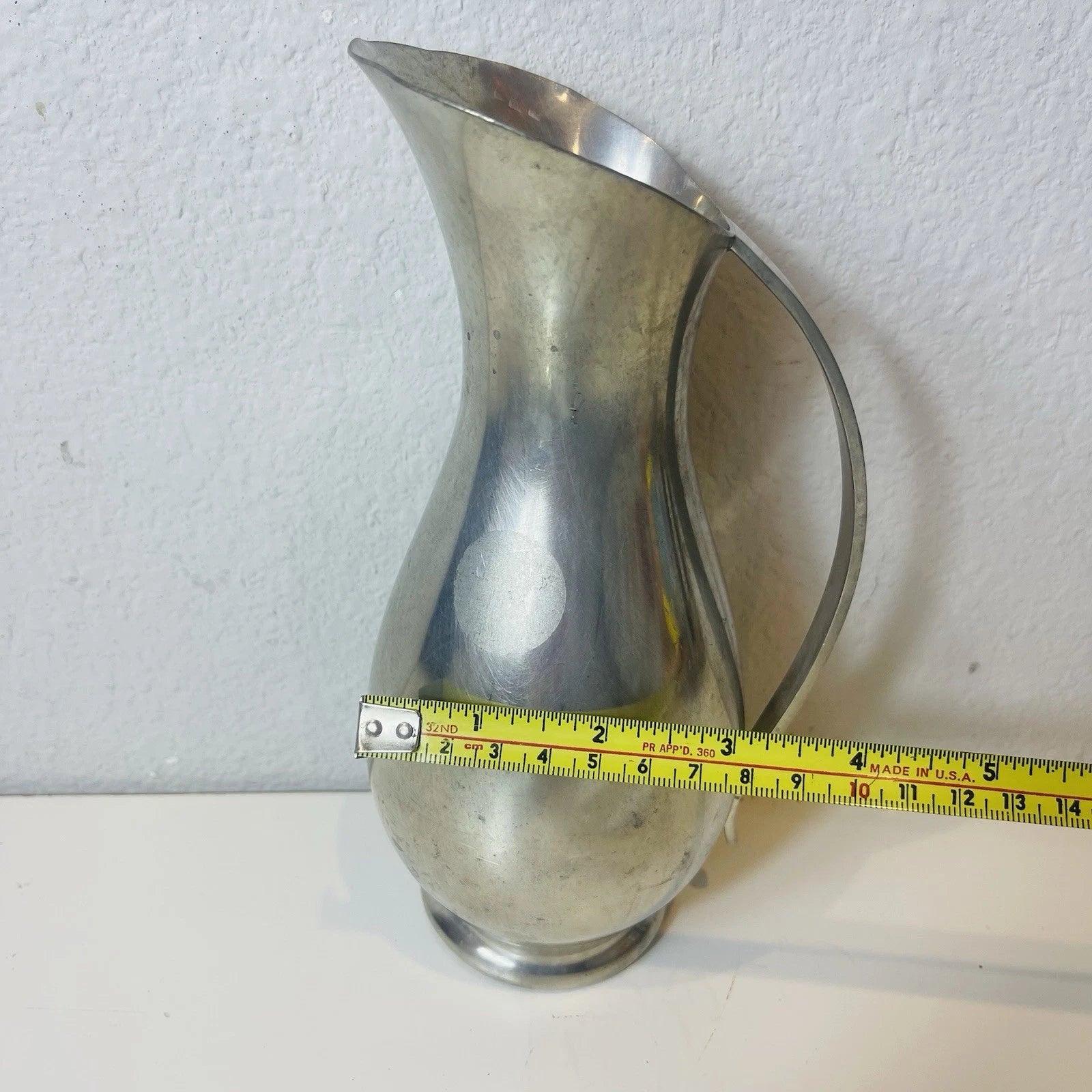 Imperfect Vintage Mid Century Royal Holland Pewter Championship Trophy 1963