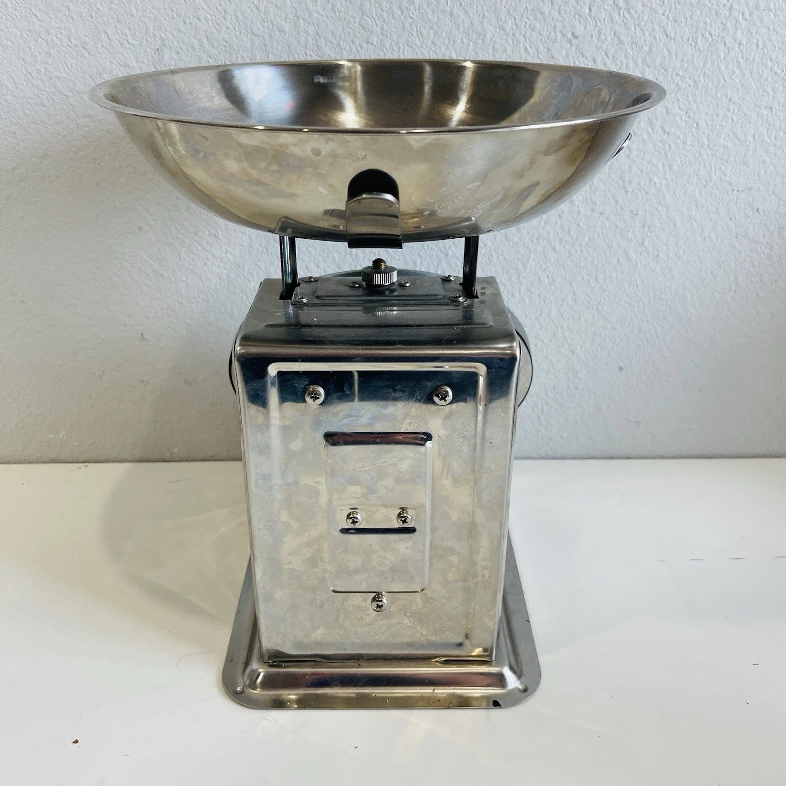 Sportsman 44 lb. Dial Platform Scale with Stainless Steel Produce Dish