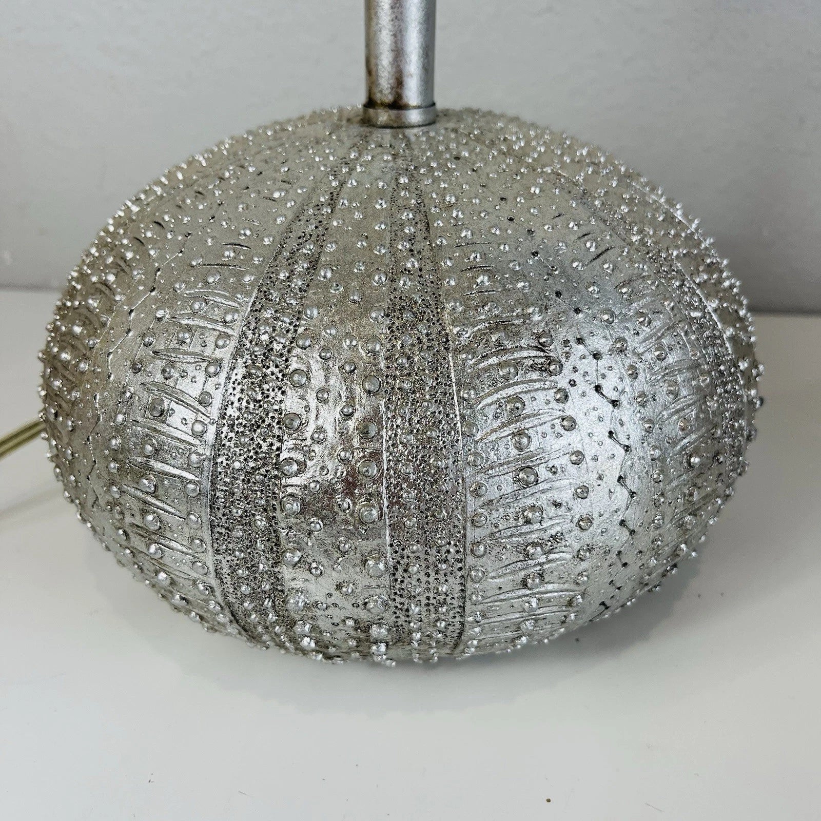 Nautical Sea Urchin Table Lamp Accent Decor