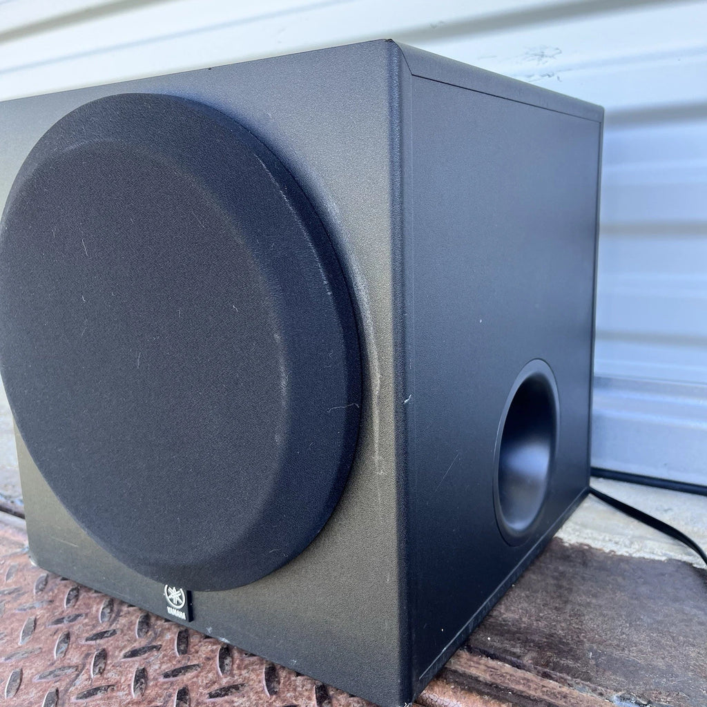 Yamaha YST-SW012 Active Subwoofer Speaker System Black Tested