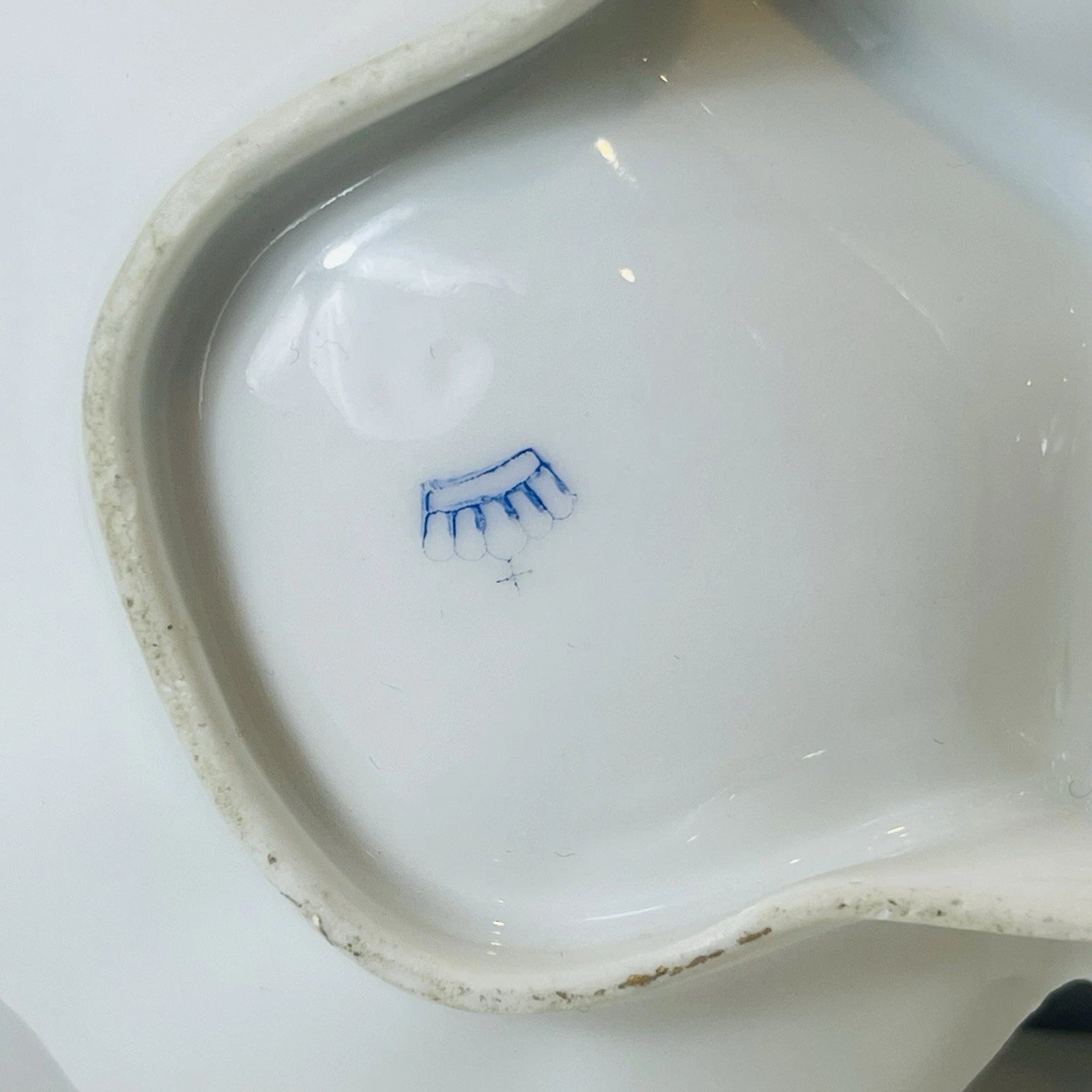 Vintage fine China Stamp made in East Germany Porcelain Sectioned Dish