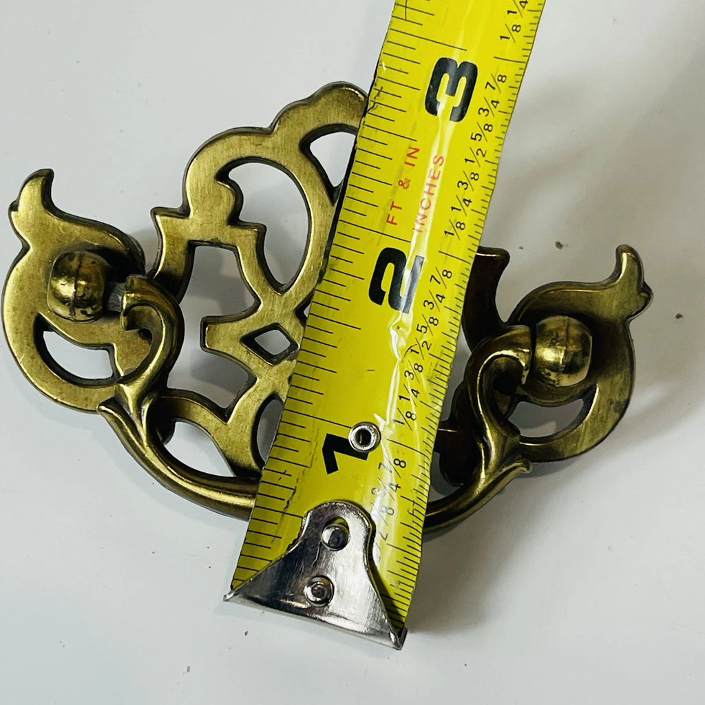 Antique-Style French Country Drawer Pulls | Intricate Metal Craftsmanship | Set of 6 | KBC Hardware