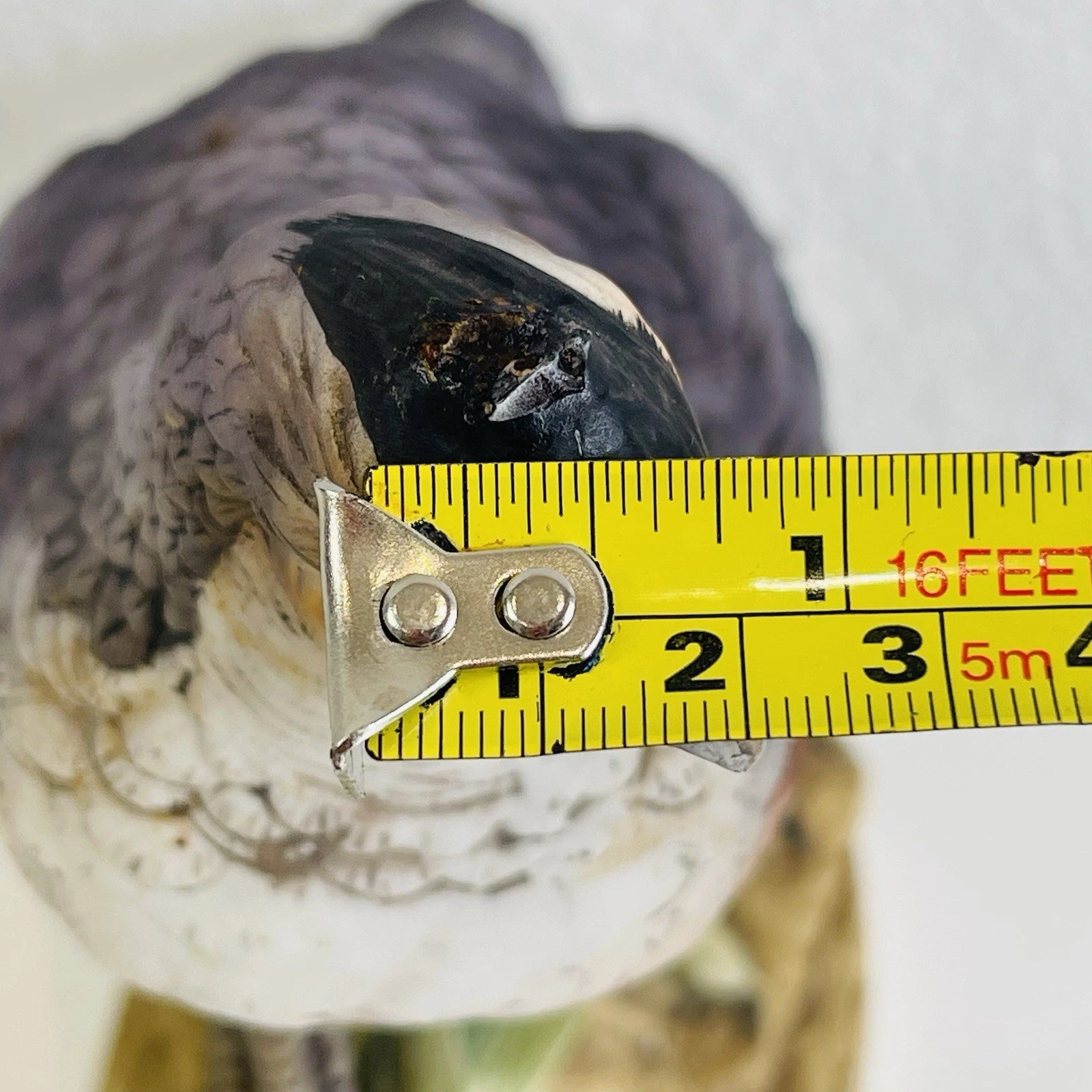 Vintage California Quail Bird Figurine Andrea By Sadek Missing Topknot Decor