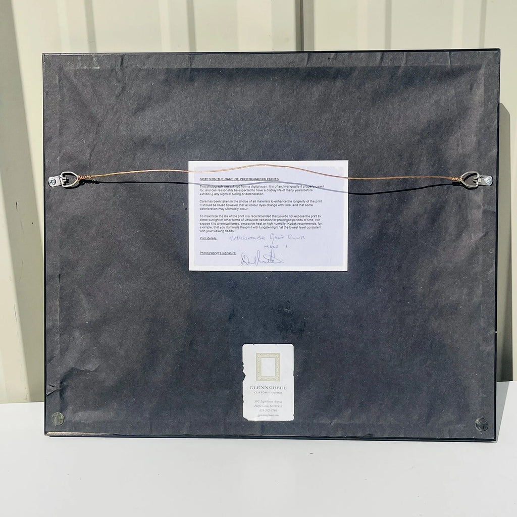 The Machrihanish Golf Club Signed Home Office Decor Accent Wall Art Crafts